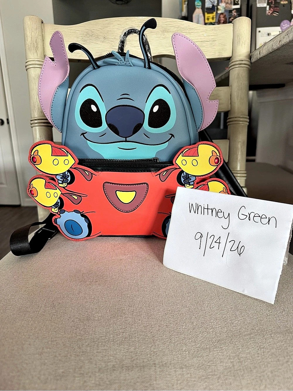 Loungefly Disney Lilo & Stitch 626 Spacesuit Figural Mini Backpack Mini Backpack
